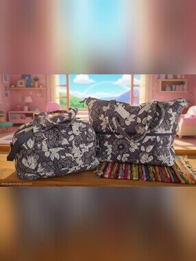 Vera Bradley ~ Moon Shadow Meadow Pattern BUNDLE